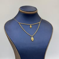 عقد البصمة دورين ذهب عيار 21