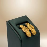 حلق جناح الصقر ذهب عيار 21