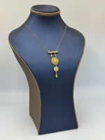 عقد كرسي جابر ذهب عيار 21