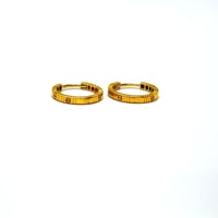 حلق تصميم عالمي ذهب عيار 21