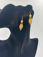 حلق ذهب عيار 22