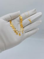 عقد رشرش ذهب عيار 21