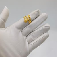 خاتم ذهب عيار 21