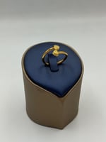 خاتم ذهب عيار 21