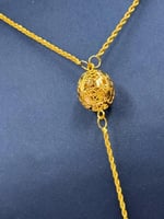 عقد ذهب عيار 21