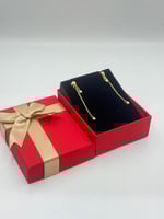 حلق ذهب عيار 18