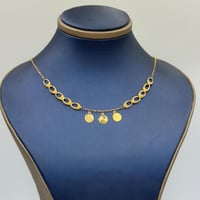 عقد ذهب عيار 21