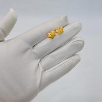 حلق فراشة ذهب عيار 18