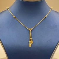 عقد ذهب عيار 22