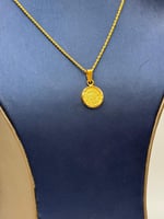 عقد جنيهات ذهب عيار 21