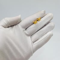 حلق فراشة ذهب عيار 21