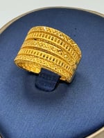 خاتم انيق ذهب عيار 18
