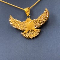 عقد صقر ذهب عيار 21