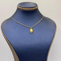 عقد البصمة ذهب عيار 21