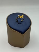 خاتم فراشة ذهب عيار 21