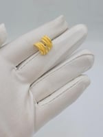 حلق ذهب عيار 18