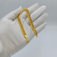 اسوارة جنزير ذهب عيار 21