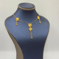 عقد شمس ذهب عيار 22