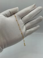 اسوارة كرات ذهب عيار 21