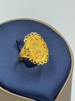 خاتم ذهب عيار 22