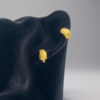 حلق ذهب عيار 18