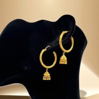 حلق ذهب عيار 22