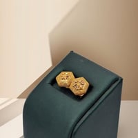 حلق ذهب عيار 21