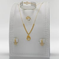 طقم ذهب فاخر عيار 21