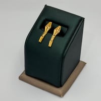 حلق تصميم عالمي ذهب عيار 21