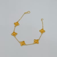 اسوارة تصميم عالمي ذهب عيار 21