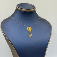 عقد كرسي جابر ذهب عيار 21