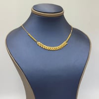 عقد غصن الزيتون ذهب عيار 21