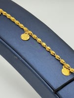 اسوارة جنيهات ذهب عيار 21