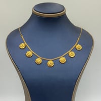 عقد ياسمينة جابر ذهب عيار 21