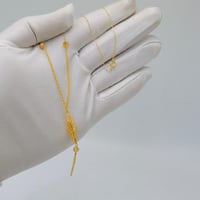 عقد ذهب عيار 21