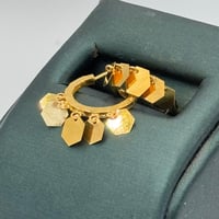 حلق ذهب عيار 21