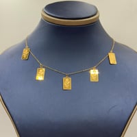 عقد سبائك ذهب عيار 21