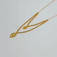 عقد البصمة دورين ذهب عيار 21