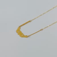 عقد ذهب عيار 21