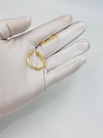 حلق ذهب عيار 18