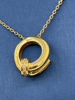 عقد كارتير ذهب عيار 18