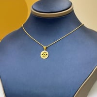 عقد ذهب عيار 18