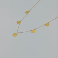 عقد جنيهات ذهب عيار 21