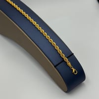 اسوارة مبروم ذهب عيار 21