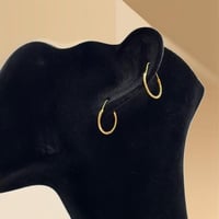 حلق دائري ذهب عيار 21