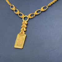 عقد سبائك ذهب عيار 21