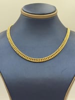 سلسال جنزير ذهب عيار 18