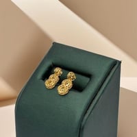 حلق ذهب عيار 21