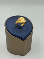 خاتم ذهب عيار 21