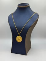 عقد ذهب عيار 21